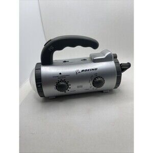 Boeing Dynamo AM/FM Emergency Hand Crank Radio Flashlight/Strobe Tested Working